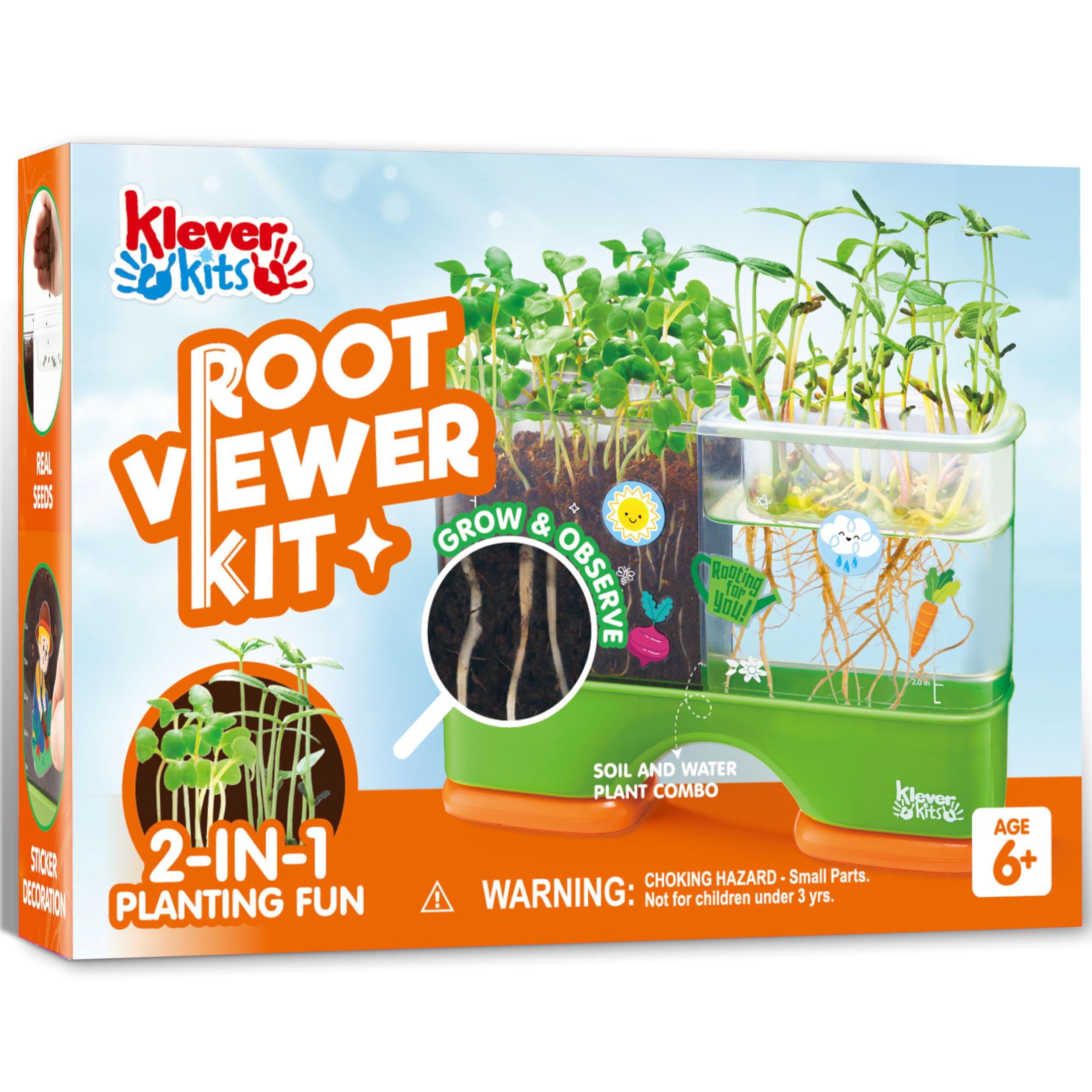 Root Viewer Science Kit for Kids - STEM Learning & Plant Growth