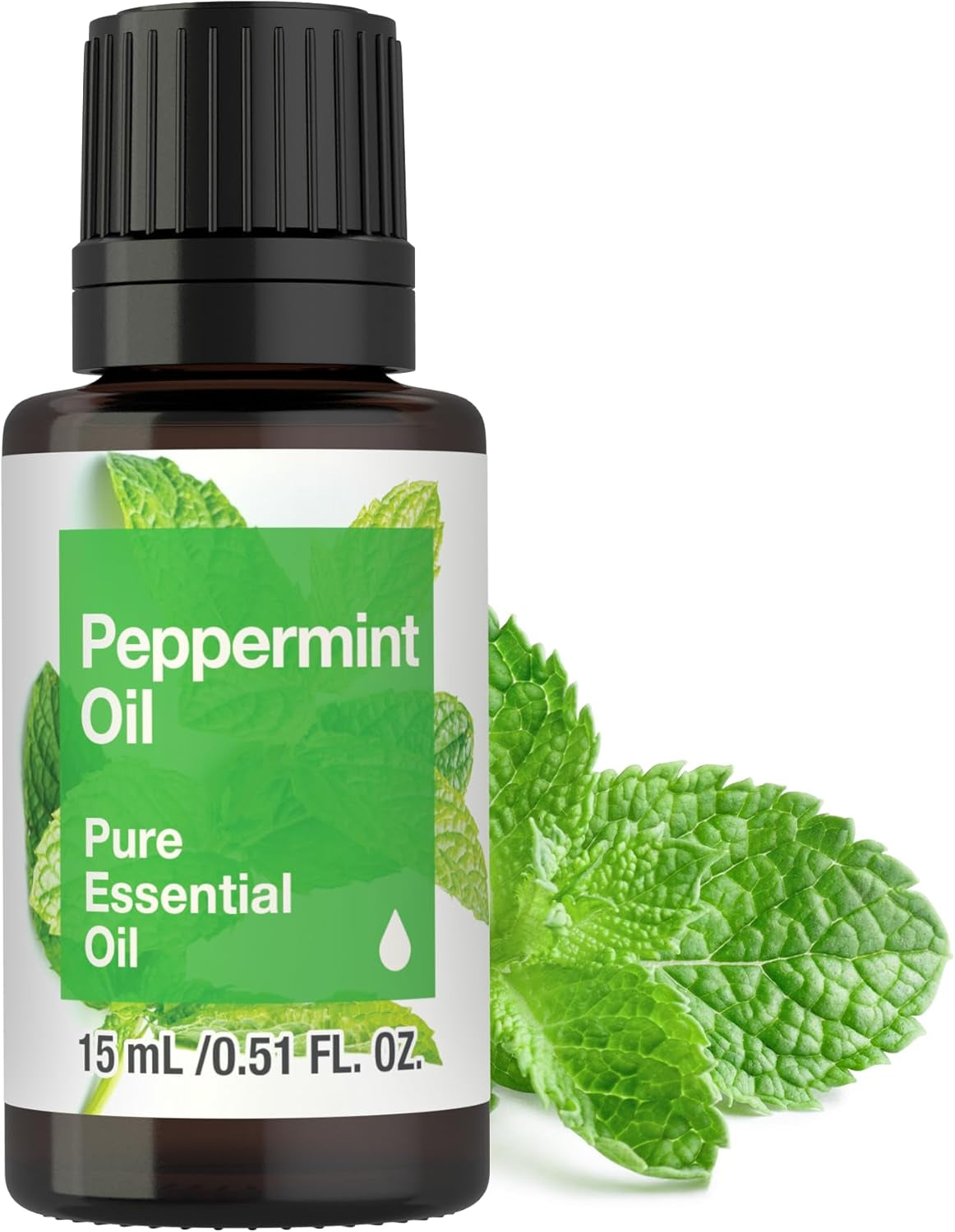 Peppermint Essential Oil | .51 Fl Oz (15Ml) | for Massage, Bath, Diffuser, Aroma Spray & More